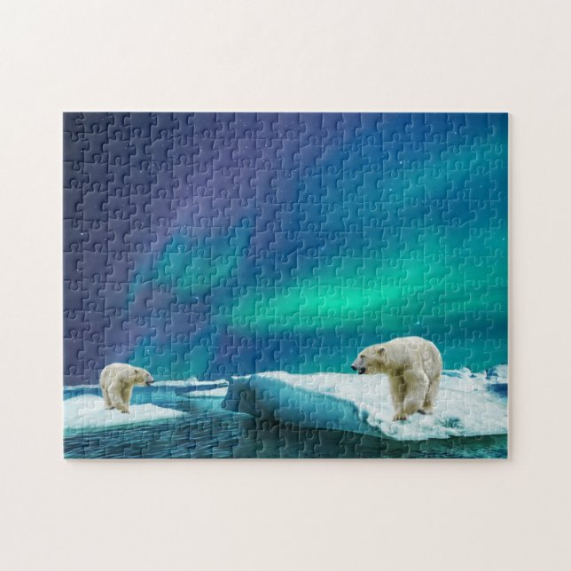 Polar Bears Game Puzzle Pussel (Horisontell)