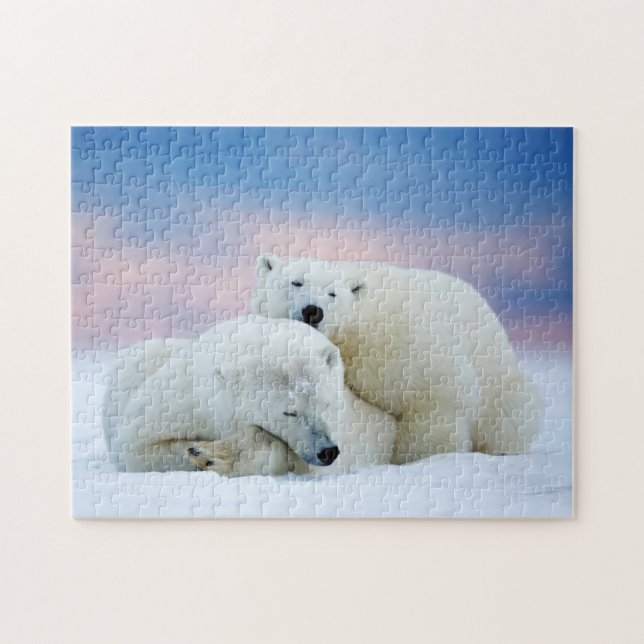 Polar Bears Game Puzzle Pussel (Horisontell)