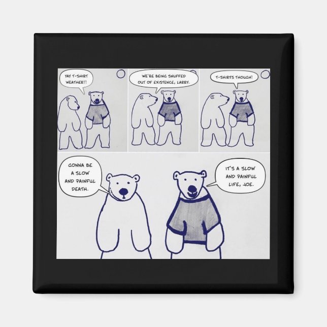Polar Bears Magnet (Framsidan)