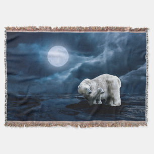 Polar Bears och Full Moon Filt