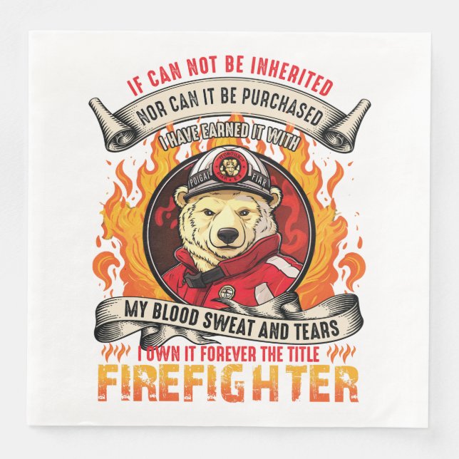 Polar Bears Pappersservett (Framsida)