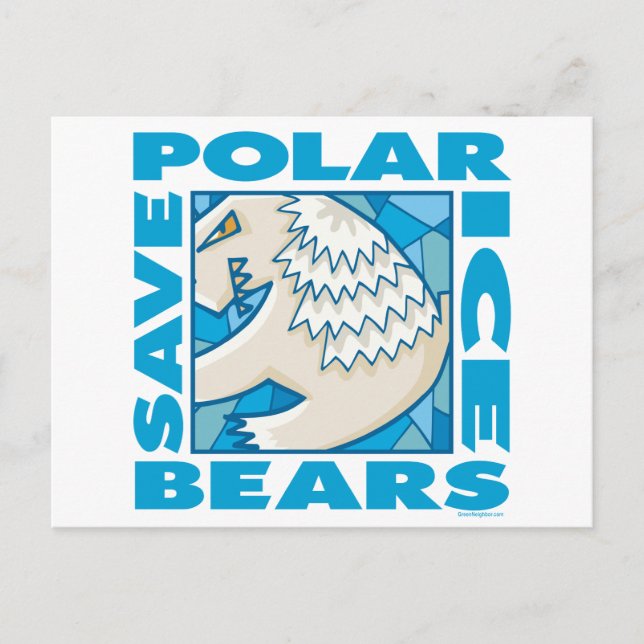 Polar Bears Vykort (Framsida)