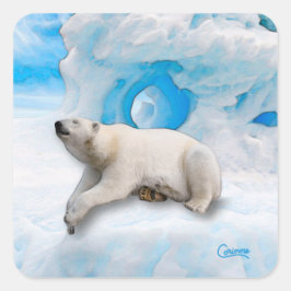 Polar Björn 1 - Kuvert Klistermärken