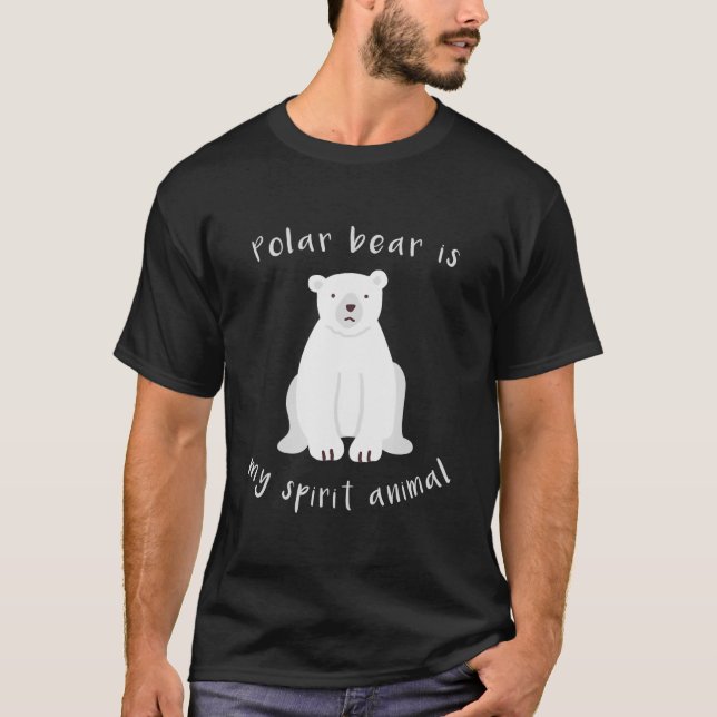 Polar Björn är mitt djur T Shirt (Framsida)