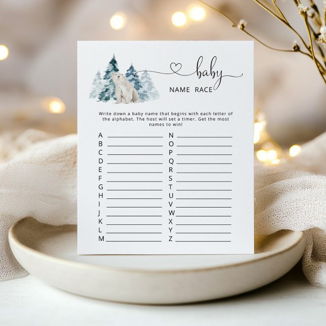 Polar björn Baby Namn tävling vilt (Skapare uppladdad)