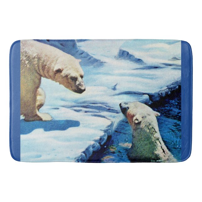 polar björn badrumsmatta (Framsidan)