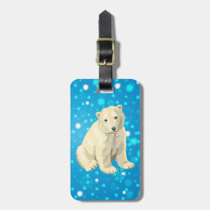 polar björn bagagebricka