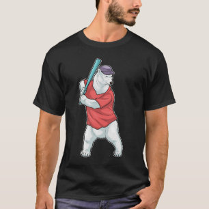 Polar björn Baseball Baseball fladdermus T Shirt