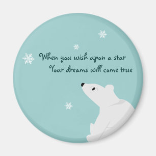 Polar björn (bebiset), Snowflake, Snowflake, Magnet