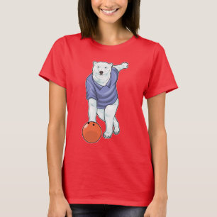 Polar björn Bowling Bowling ball T Shirt