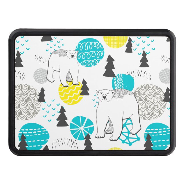 Polar björn dragkroksskydd (Framsidan)