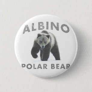 polar björn för albino knapp