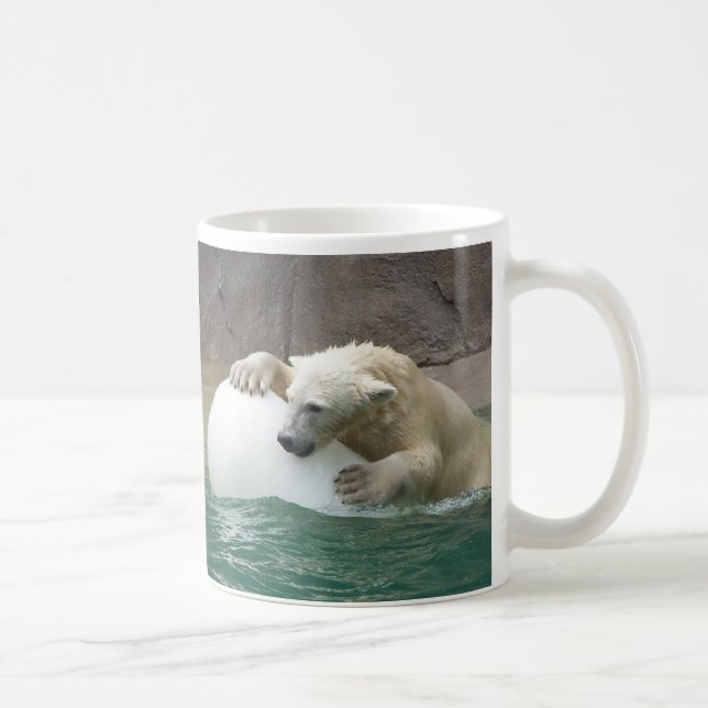 Polar björn för baby kaffemugg (Höger)