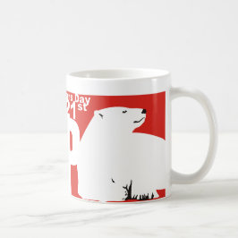 POLAR BJÖRN FÖR ISBD KAFFEMUGG