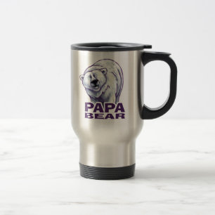 Polar björn för pappa resemugg
