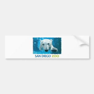 Polar björn för San Diego Zoo Bildekal