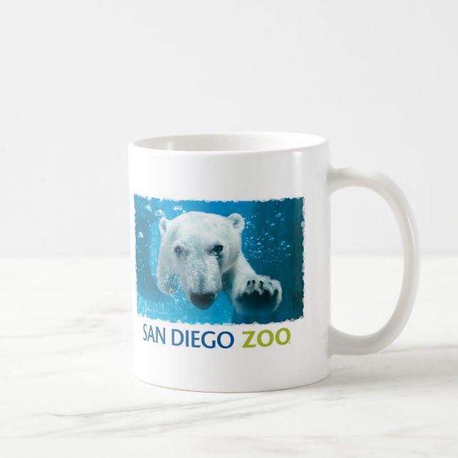 Polar björn för San Diego Zoo Kaffemugg (Höger)