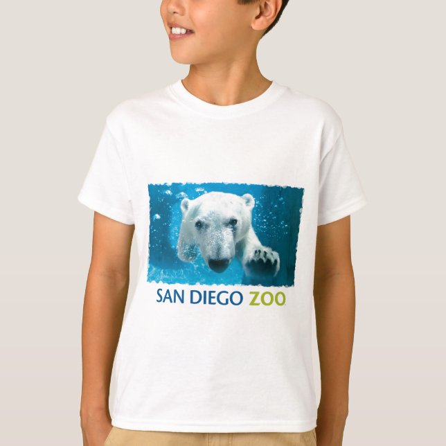 Polar björn för San Diego Zoo Tee (Framsida)