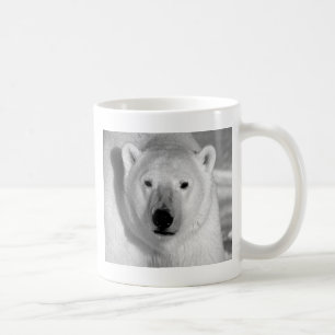 Polar björn för svart & för Whit Kaffemugg