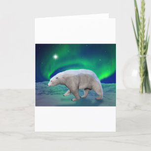 Polar björn helgkort