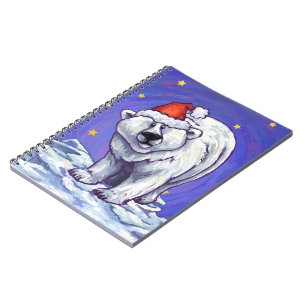 Polar Björn jul Anteckningsbok