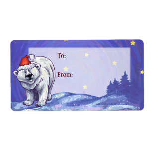 Polar Björn jul Fraktsedel