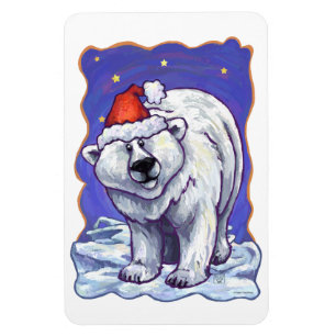 Polar Björn jul Magnet