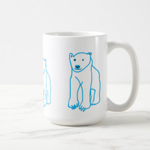 Polar björn kaffemugg