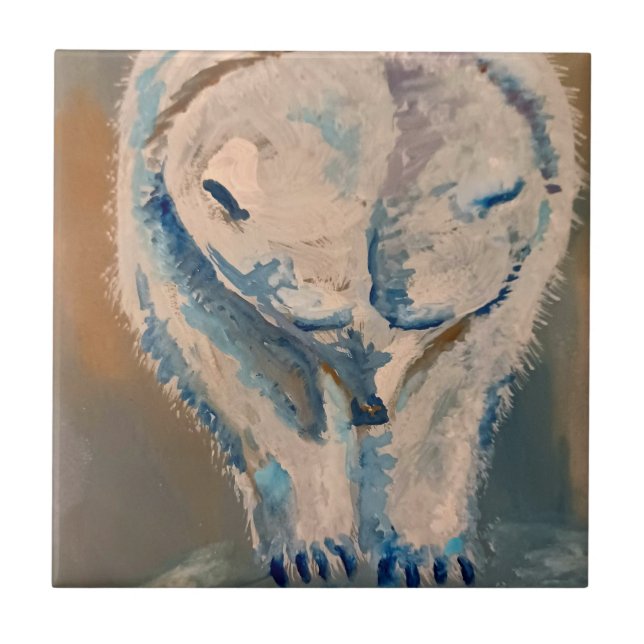 polar björn kakelplatta (Framsidan)