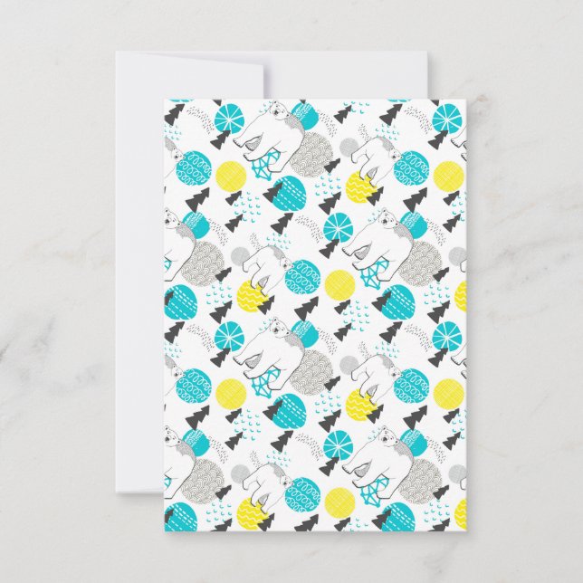 Polar björn kort (Framsida)