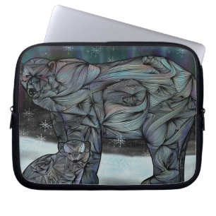 Polar björn laptop fodral