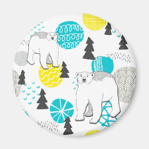 Polar björn magnet