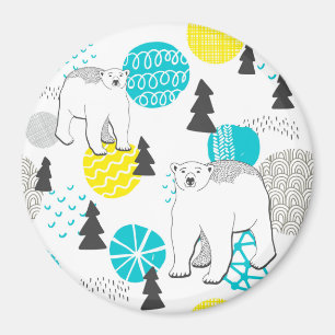 Polar björn magnet