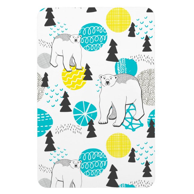 Polar björn magnet (Vertikal)