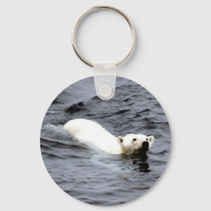 Polar björn nyckelring