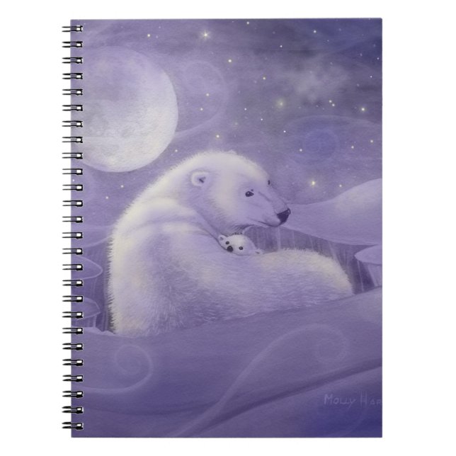 Polar Björn och Unge Vinter Anteckningsbok (Framsidan)