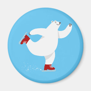 Polar Björn på is Magnet
