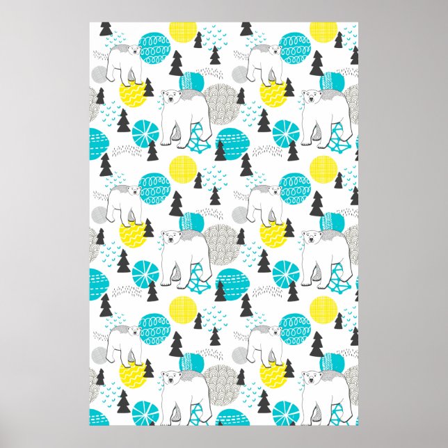 Polar björn poster (Framsidan)