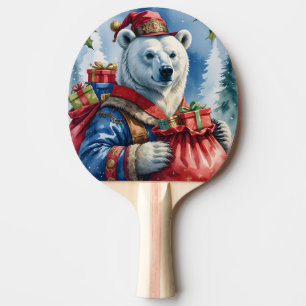 Polar Björn Santa Jul Design Pingisracket