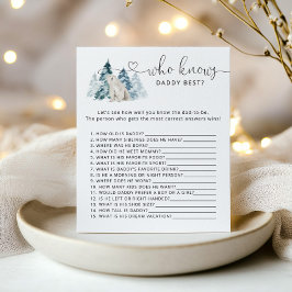 Polar björn som känner pappa bäst