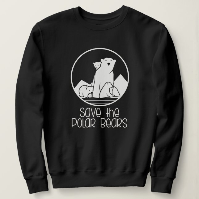 Polar Björn Stöd Tröja (Design framsida)