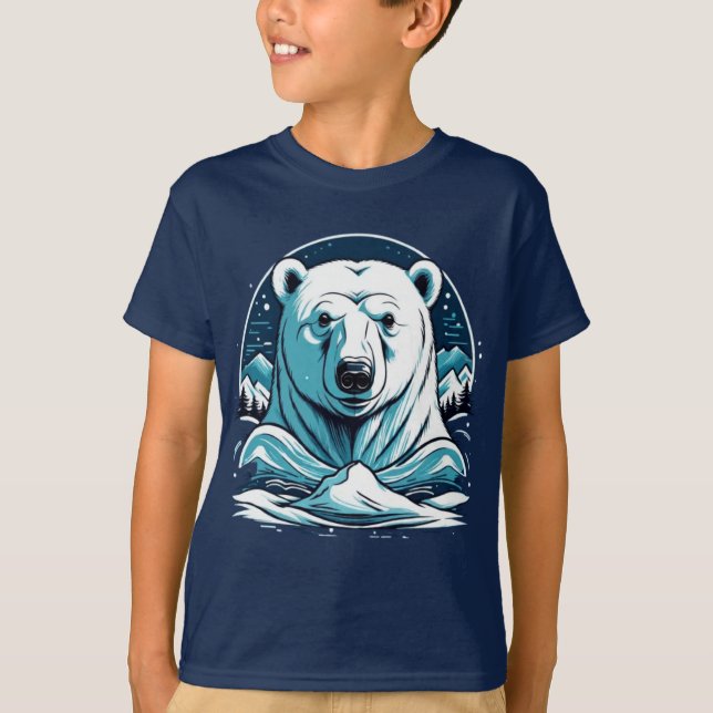 Polar björn T-Shirt (Framsida)