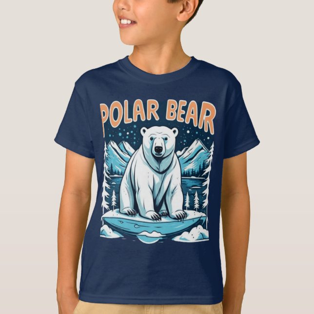 Polar björn T-Shirt (Framsida)