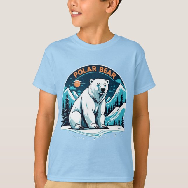 Polar björn T-Shirt (Framsida)