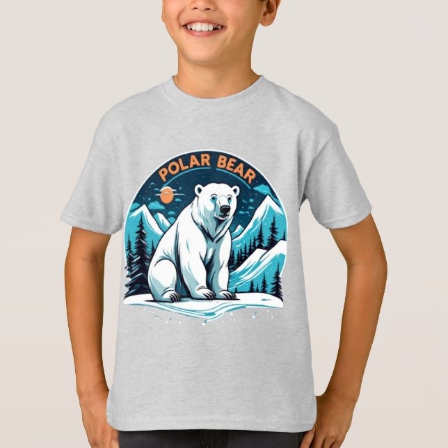 Polar björn T-Shirt (Framsida)