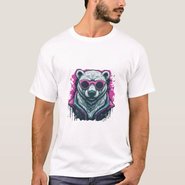 Polar björn t shirt (Framsida)