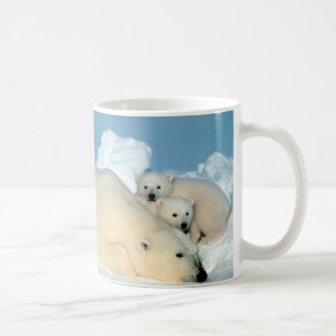 Polar björn & ungar av Steve Amstrup Kaffemugg