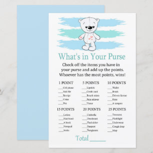 Polar björn What's in your purse match