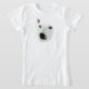 Polar björnansiktet-skjorta tee (Laydown)