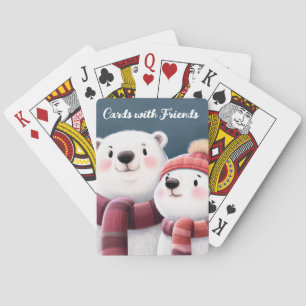 Polar Björnbjörn Unge Casinokort